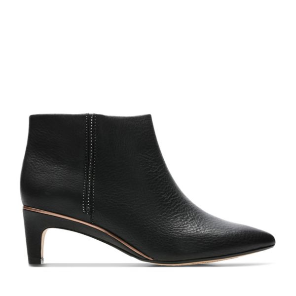 Clarks Womens Ellis Eden Ankle Boots Black | UK-7241689